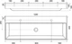 Раковина RAVAK Natural Duo 1200 XJO01212000 белая - изображение 3