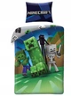 Постельное белье Майнкрафт (наволочка+пододеяльник) MINECRAFT KILOF TNT STEVE CREEPER 140x200 см - изображение 1