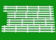Комплект подсветки для телевизора LG 47" ROW 2.1 Rev 0.7 L1 L2 R1 R2 9 LED 3V - изображение 5
