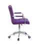 Кресло офисное Onder Mebli AUGUSTO - ARM Б-Т ПУРПУРНЫЙ В-1013 MODERN OFFICE - изображение 4