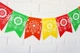 Гірлянда з прапорців "Mexican Fiesta" Happy Moments 12 прапорців (03896) - зображення 2