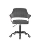 Крісло офісне Onder Mebli JEFF Б-Т СІРИЙ B-1004 BK - OFFICE - зображення 1