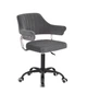 Крісло офісне Onder Mebli JEFF Б-Т СІРИЙ B-1004 BK - OFFICE - зображення 3