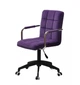 Кресло офисное Onder Mebli AUGUSTO - ARM Б-Т ПУРПУРНЫЙ В-1013 BK - MODERN OFFICE - изображение 3