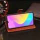 Чехол Idewei для Xiaomi Mi 9 Lite / Mi CC9 книжка кожа PU коричневый - изображение 5