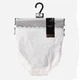 Трусики-слип Manoukian Slips X2 Femme 13890784-1 L Белый/Серый (3349610012995) - изображение 4