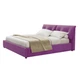 Кровать Мэри II (Green Sofa) Фиолетовая 160х200 см 381126_18 - изображение 1