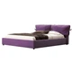 Кровать Мери (Green Sofa) Фиолетовая 200х200 см 381123_25 - изображение 1