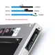 Перехідник для установки другого HDD SSD диска SATA 3 в відсік DVD приводу ноутбука OptiBuy 9,5 мм (caddy-9.5) - зображення 3