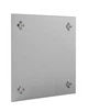 Дошка скляна магнітно-маркерна 400x400 Magnetoplan Glassboard-White (13401000) - зображення 3