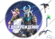 Сахарна їстівна картинка Modecor Модель Fortnite для хлопчика на торт і топпери 10,11,12,13,14,15 років (SNP - 00009) - изображение 2
