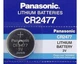 Батарейка літієва Panasonic Lithium Coin CR2477, 3V, блістер 1шт - зображення 1