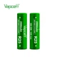 Акумулятор 18650 літій-іонний (Li-Ion) Vapcell INR18650 R25, 2500mAh, 20A, 4.2/3.6/2.5V, Green - зображення 2