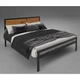Кровать Герар (Tenero) Черная 140х200 см 281147_06 - изображение 1