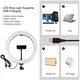 Кольцевая USB RGBW LED лампа Puluz PKT3055B 10.2" + штатив 1.65 м - изображение 3