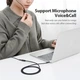 Кабель Vention Audio 3.5 мм Metal Type 1 м Black (BHBBF) - зображення 6