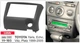 Переходная рамка Carav 11-193 Toyota Yaris, Echo, Vitz, Platz - изображение 3