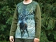 Реглан Silent Hunter Футболка с длинным рукавом DEER 2XL Green - изображение 2