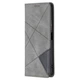 Чохол-книжка з кишеньками UniCase Geometric Pattern для Xiaomi Redmi Note 10 Pro - Grey - зображення 4