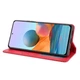 Чохол-книжка Deexe Retro Style для Xiaomi Redmi Note 10 Pro - Red - зображення 4