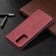 Чехол-книжка с кармашками UniCase Geometric Pattern для Xiaomi Redmi Note 10 Pro - Red - изображение 3