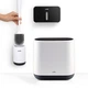Набор аксессуаров для ванной комнаты MBM MY HOME MVM-MH-04 WHITE/BLACK белый/черный - изображение 1