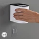 Набір аксесуарів для ванної кімнати MBM MY HOME MVM-MH-07 WHITE/BLACK білий/чорний - зображення 9