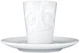 Filiżanka do espresso ze spodkiem Tassen Smakołyk 80 ml (4250255859229) - obraz 1