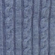 Плед Прованс Soft косы 90x130 см Синий меланж (4823093410336) - изображение 3