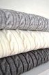 Плед Прованс Soft косы 90x130 см Молочный (4823093410367) - изображение 4