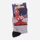 Дитячі шкарпетки бавовняні для хлопчиків Disney Spiderman 83892247-3 23-26 Світло-сірі (3349610008127) - зображення 2