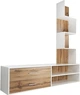 Стенка DC Afina 1600х352х1730 мм Дуб Тахо/Белый ordf (DC118392) - изображение 6