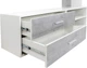 Стенка DC Afina 1600х352х1730 мм Монолит/Белый ordf (DC117708) - изображение 10