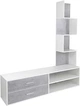 Стенка DC Afina 1600х352х1730 мм Монолит/Белый ordf (DC117708) - изображение 4