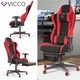 Геймерское кресло, Vicco Alpha, черно-красное - изображение 3