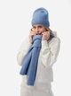 Комплект (шапка + шарф) женский SVTR 933 One Size Джинс (0933000021) - изображение 2