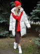 Комплект (шапка + шарф) женский SVTR 933 One Size Красный (0933000034) - изображение 9