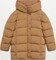 Пуховик зимний женский Mango 77987602-09 L Коричневый (8445156757996) - изображение 6
