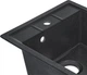 Кухонная мойка гранитная LIDZ 460х515/200 BLA-03 (LIDZBLA03460515200) Черная - изображение 4