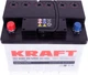 Автомобильный аккумулятор Kraft 60Ah (+/-) (640EN) 242 х 175 х 190 мм (76320) - изображение 3