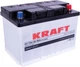 Автомобильный аккумулятор Kraft 77Ah (-/+) (780EN) 275 х 175 х 190 мм (76322) - изображение 1