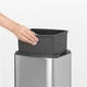 Відро для сміття Brabantia Touch Bin 10 л Матове сталеве (477225) - зображення 7