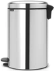Відро для сміття Brabantia Pedal Bin 20 л Сталеве поліроване (113987) - зображення 2