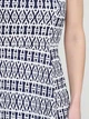Сарафан жіночий H&M 0467302_сині.візерунок 34 Білий (KZ2000000891736_LD2000000876405_KAY2000000891736) - зображення 4