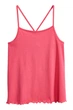 Майка H&M 158 164см малиновий 74915635 - зображення 1