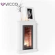 Портал для камина 110х70, Vicco, белый МДФ - изображение 5