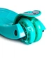 Самокат детский трехколесный MAXI Scooter Бирюзовый Светящиеся колеса Съемный руль - изображение 4
