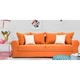 Диван прямой Alice (Davidos) Оранжевый 141101_1 - изображение 1