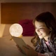 Лампа Луна 3D Moon Lamp со встроенным аккумулятором разноцветная Настольный светильник луна Magic 3D Moon Light - изображение 7