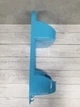 Полиця для ванної Zambak Plastik навісна блакитна 37 x 17 см (0312) - зображення 4